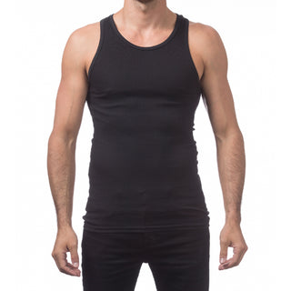 PROCLUB Men's Cotton Ribbed A-Shirts (1 Dozen)