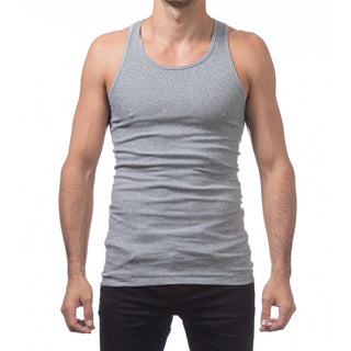 PROCLUB Men's Cotton Ribbed A-Shirts (1 Dozen)