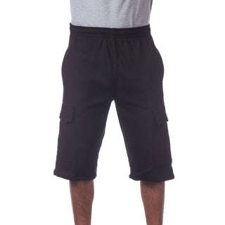 PROCLUB Men's Fleece Cargo Shorts (1Pc)