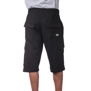 PROCLUB Men's Fleece Cargo Shorts (1Pc)