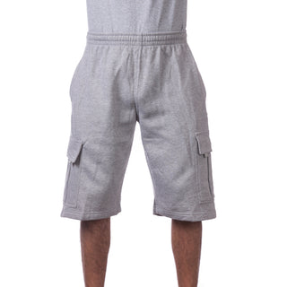 PROCLUB Men's Fleece Cargo Shorts (1Pc)