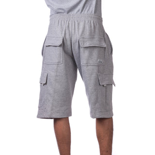 PROCLUB Men's Fleece Cargo Shorts (1Pc)