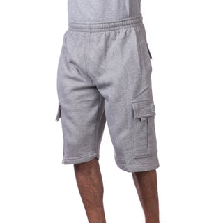 PROCLUB Men's Fleece Cargo Shorts (1Pc)