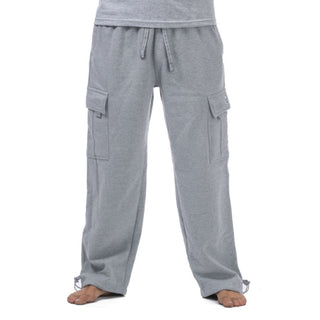 PROCLUB Men's Heavyweight Fleece Cargo Pants (1Pc)
