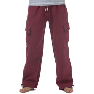 PROCLUB Men's Heavyweight Fleece Cargo Pants (1Pc)