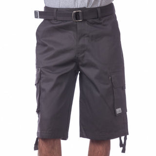 PROCLUB Men's Twill Cargo Shorts Regular Size 30"- 42" (1Pc)