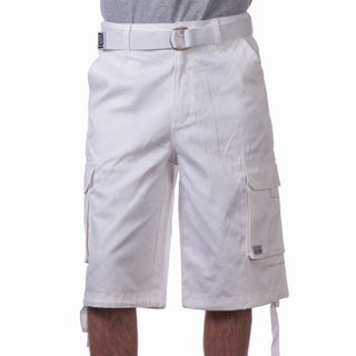 PROCLUB Men's Twill Cargo Shorts Regular Size 30"- 42" (1Pc)