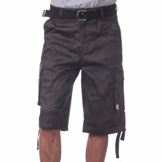 PROCLUB Men's Twill Cargo Shorts Regular Size 30"- 42" (1Pc)