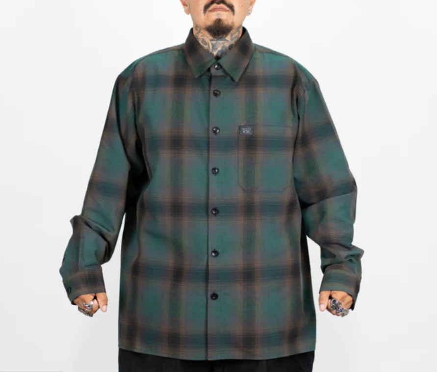 FB County Men's Long Sleeves Checker Shirt (1Pc) – Warehouseboss