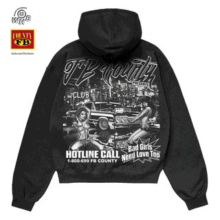 FB COUNTY Exclusive Designed Zip Up Hoodie (Limited Quantity)