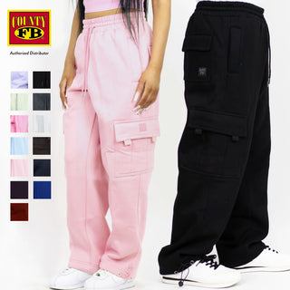 FB County Men's Cargo Sweatpants (New Colors Added)(1Pc)