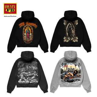 FB COUNTY Exclusive Designed Zip Up Hoodie (Limited Quantity)