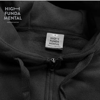 HighFundamental Comfort Fleece Full-Zip Hoodie (1 Pc)