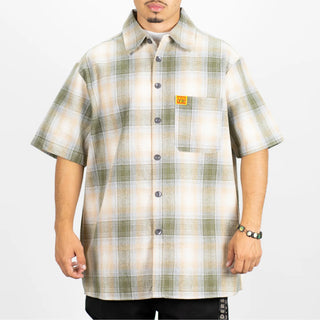 FB County Men's Short Sleeves Checker Shirt (1Pc)