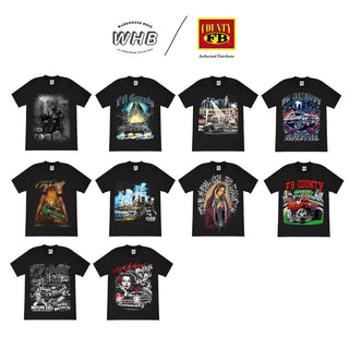 FB COUNTY Graphic Designed Shirts Hard Hard T-Shirts (1 Pc)
