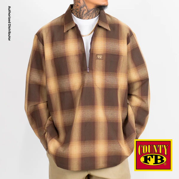 さらに100円引き◆LMC◆BRUSHED CHECK ZIP UP SHIRT MUSINSA公式 | LMC BRUSHED CHECK ZIP UP SHIRT gray