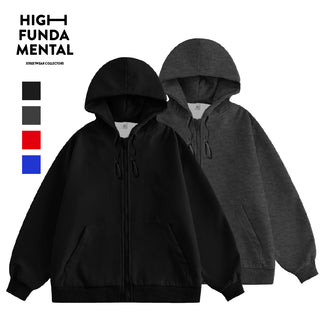 HighFundamental Comfort Fleece Full-Zip Hoodie (1 Pc)
