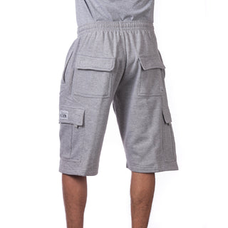 PROCLUB Men's Fleece Cargo Shorts (1Pc)