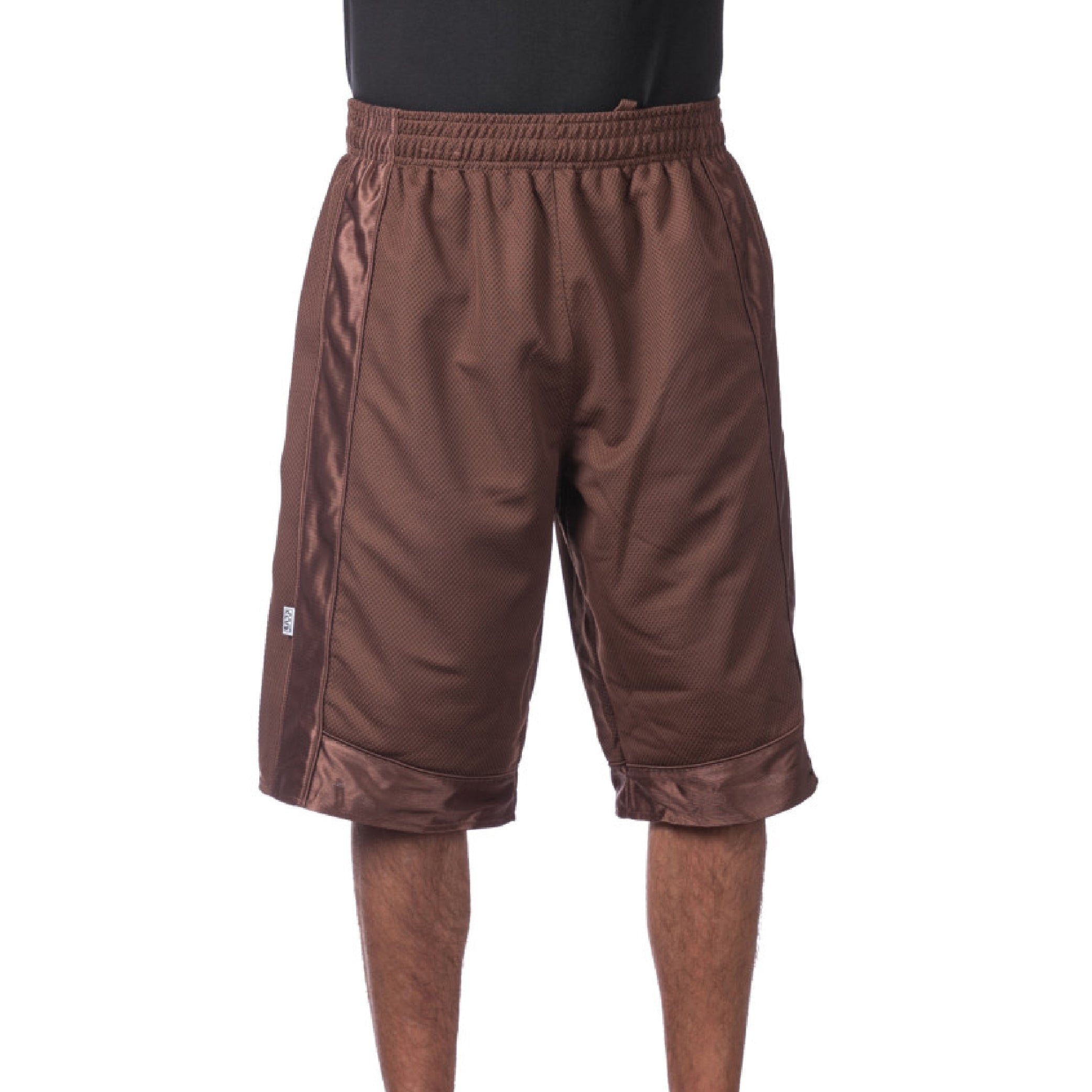 thumbnail image 2 of Pro Club Men's Heavyweight Mesh Basketball Shorts, Black, XX-Large 2 of 12