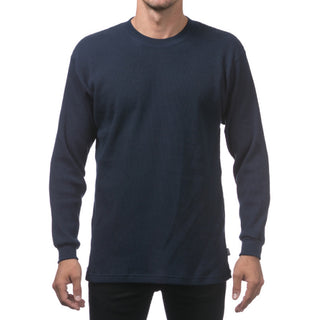PROCLUB Men's Heavyweight Thermal Long Sleeve Tee Regular Size (1Pc)