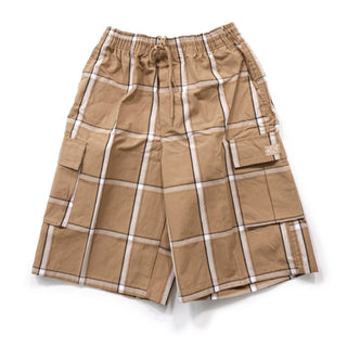 Shaka-Wear Men's Loose Fit Plaid Shorts (1Pc)