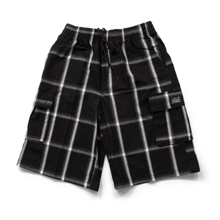 Shaka-Wear Men's Loose Fit Plaid Shorts (1Pc)