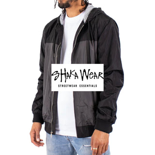 Shaka-Wear Men's Windbreaker Jacket (1Pc)